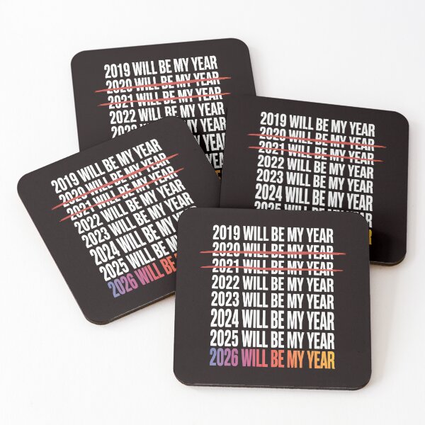 Item preview, 2026 Will Be My Year – Sarcastic Optimism Design designed and sold by Redgiant87x.
