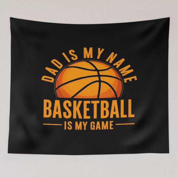 Item preview, Dad Is My Name Basketball Is My Game – Bold Sports Design for Fathers Who Love the Court designed and sold by Bright Nest Studio.