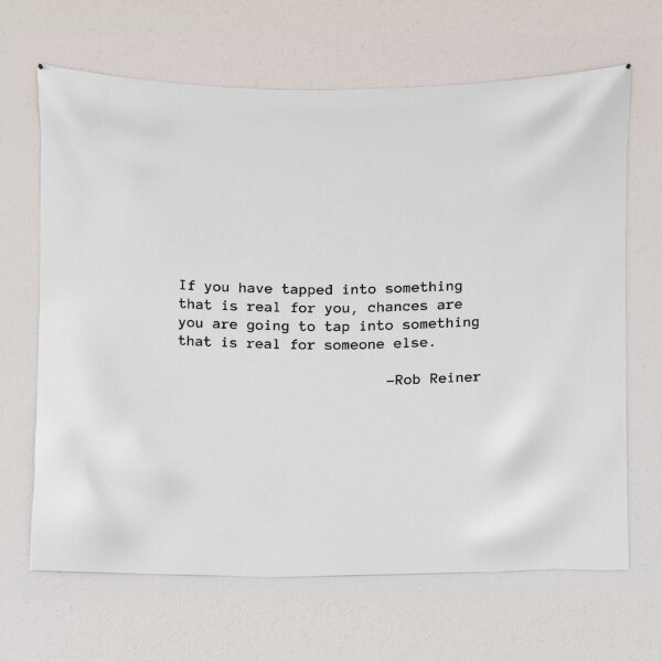Item preview, Rob Reiner on Authenticity and Connection designed and sold by PopCultureArtShop.