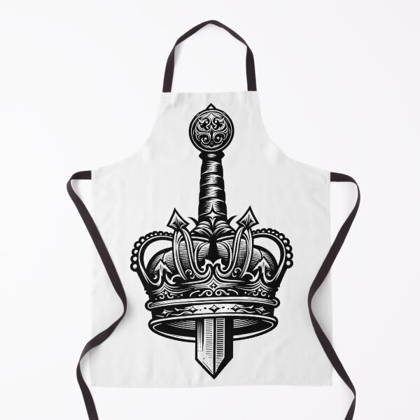 Item preview, Sword Crown Royal Warrior King Power Art designed and sold by DrawDrip.