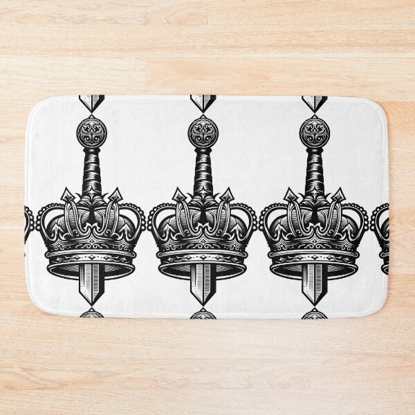 Item preview, Sword Crown Royal Warrior King Power Art designed and sold by DrawDrip.