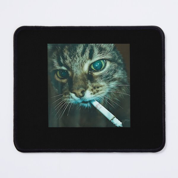 Item preview, Smoking Cat Vintage Chonky Cat Retro 90s designed and sold by FerminVigo.