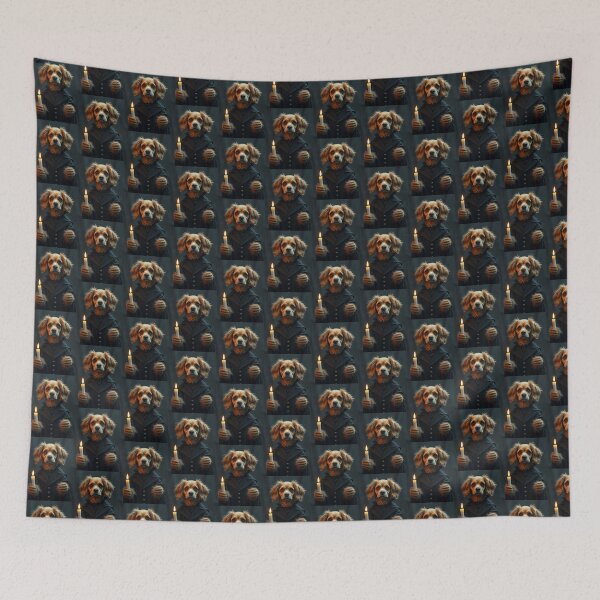 Item preview, Candlelit Dog in the Dark designed and sold by Vikingmoon.