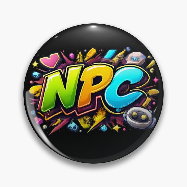 Item preview, NPC – Bold Gen Z Graffiti Streetwear Design designed and sold by DesignsByHania.