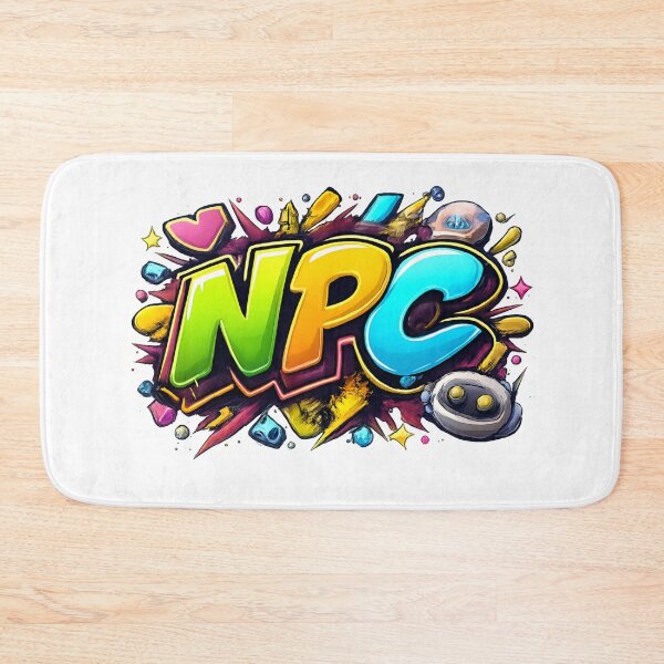 Item preview, NPC – Bold Gen Z Graffiti Streetwear Design designed and sold by DesignsByHania.