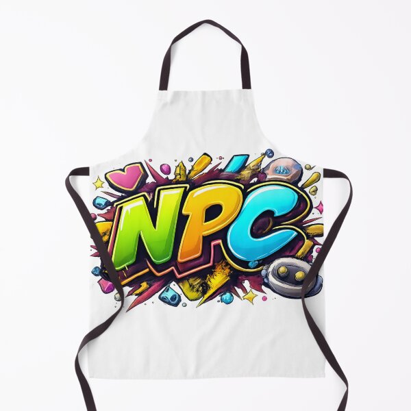 Item preview, NPC – Bold Gen Z Graffiti Streetwear Design designed and sold by DesignsByHania.