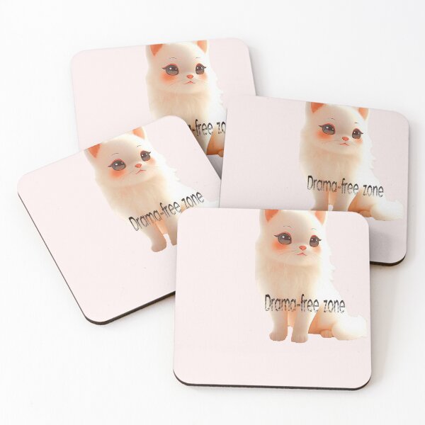 Item preview, no drama no stress peaceful mind cute animal  designed and sold by  Mudikeys.