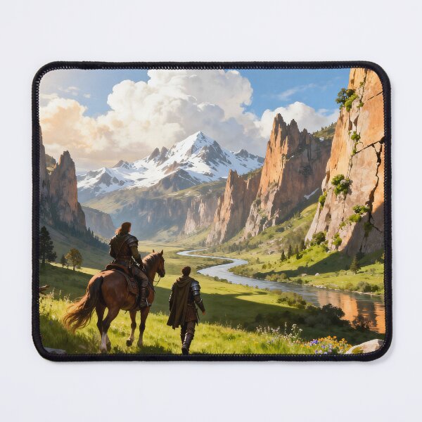 Item preview, Epic Dawn Over the Mountain Pass: Journey of Adventurers designed and sold by MHD.