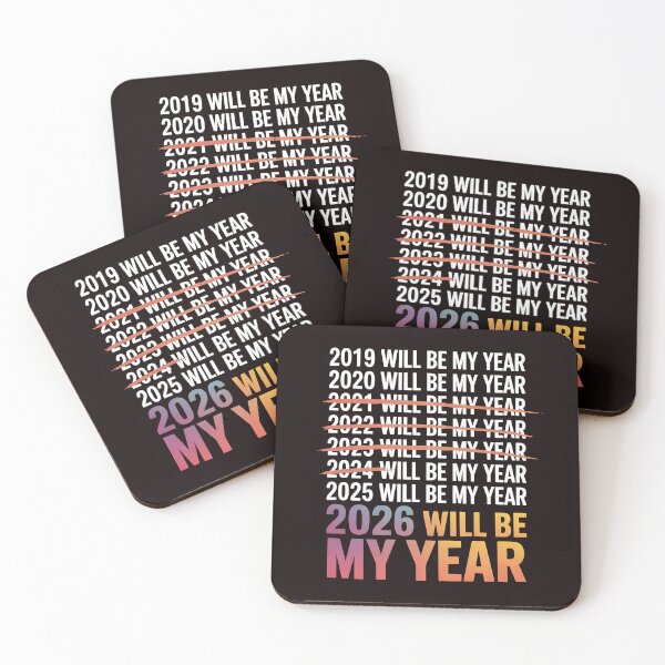 Item preview, 2026 Will Be My Year – Funny New Year Irony designed and sold by Redgiant87x.