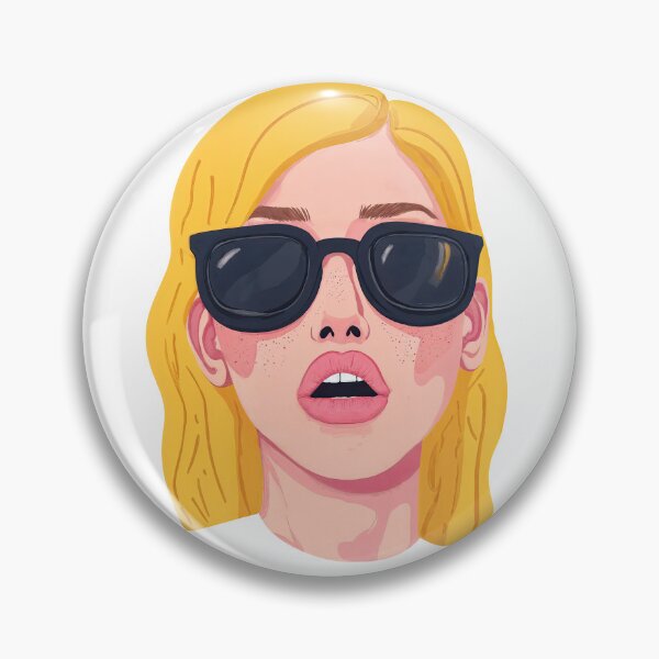 Item preview, Bold Glare: Pop Art Portrait with Attitude designed and sold by ForeverPrintsOK.