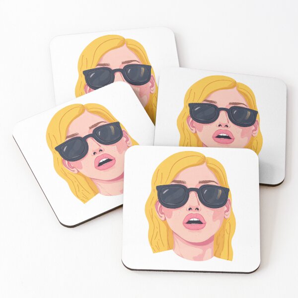Item preview, Bold Glare: Pop Art Portrait with Attitude designed and sold by ForeverPrintsOK.