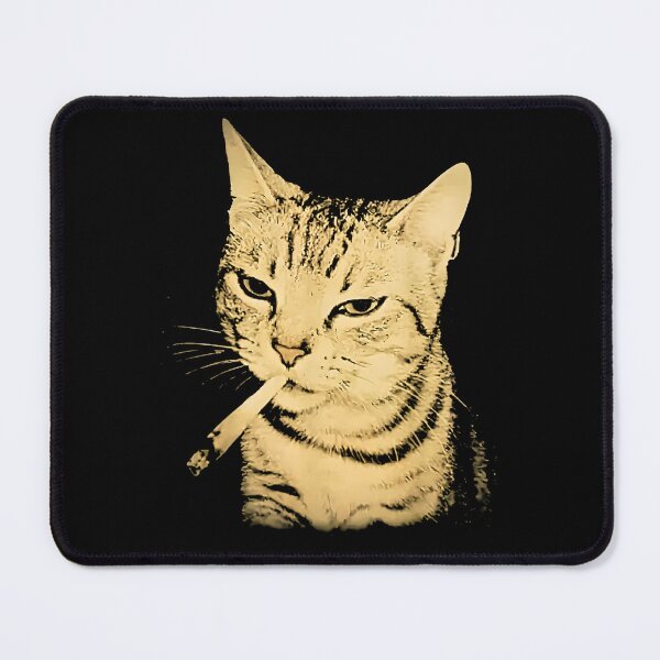 Item preview, Smoking Cat Vintage Chonky Cat Retro 90s designed and sold by FerminVigo.
