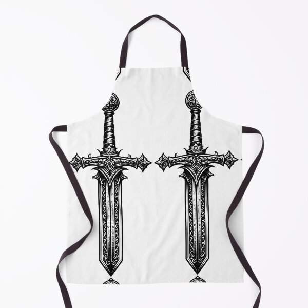 Item preview, Medieval Sword Cross Faith Warrior Strength Art designed and sold by DrawDrip.
