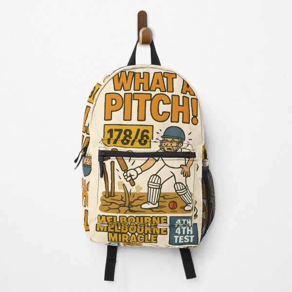 Item preview, What a Pitch! | Melbourne Miracle – Ashes 4th Test Poster designed and sold by WhisperFrame.