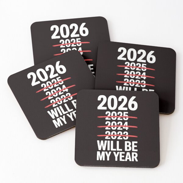 Item preview, 2026 Will Be My Year – Funny Sarcastic New Year Design designed and sold by Redgiant87x.