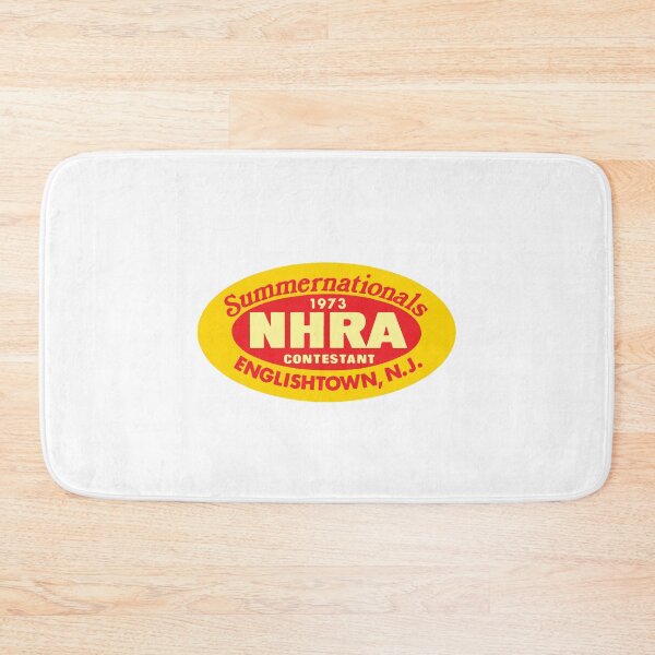 Item preview, 1973 Summernationals Englishtown N.J drag racing contestant - yellowed white designed and sold by retropetrol.