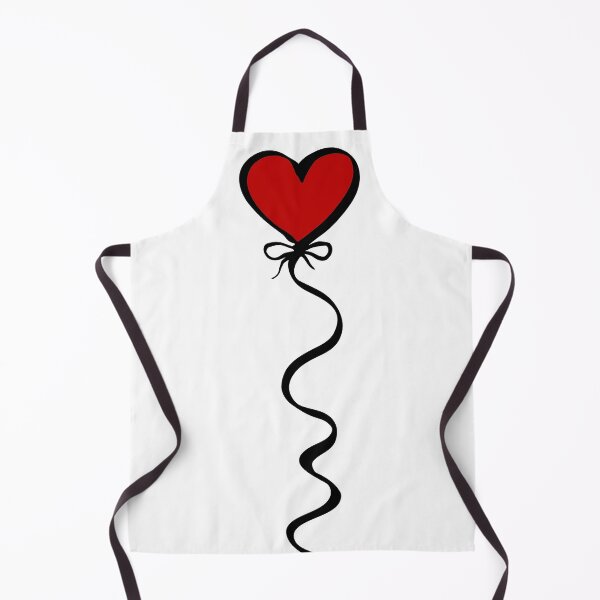 Item preview, Cute Red Heart Balloon – Minimal Valentine Line Art designed and sold by InFrameVision.