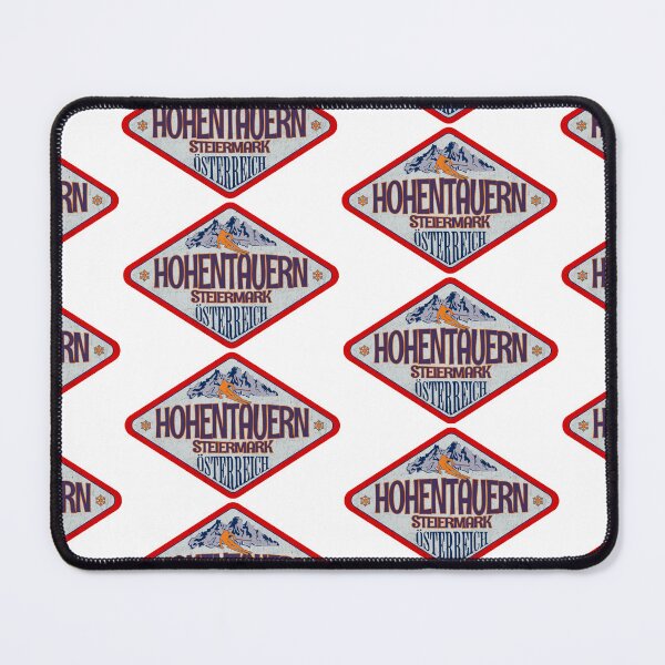Item preview, Hohentauern, Steiermark, Osterreich, Austria, Vintage skiing badge design designed and sold by Wanderful-roads.