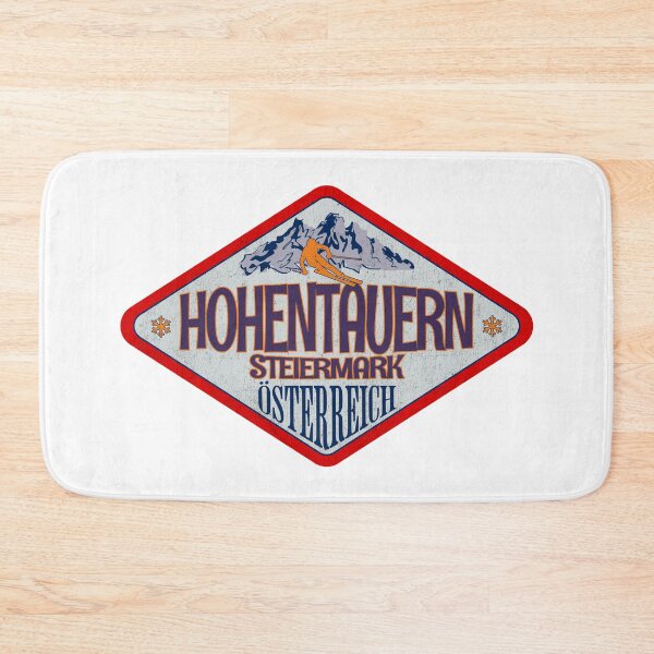 Item preview, Hohentauern, Steiermark, Osterreich, Austria, Vintage skiing badge design designed and sold by Wanderful-roads.