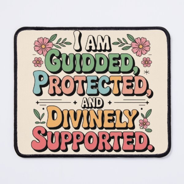 Item preview, Powerful Guided And Protection Affirmation  designed and sold by aqua1001.