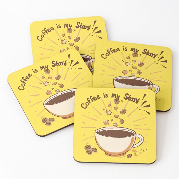 Item preview, Coffie Is My Start - For True Coffee Lovers designed and sold by MartynaKanik.