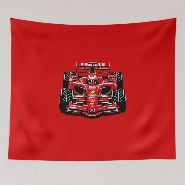Item preview, Kimi Räikkönen Championship Era Illustration designed and sold by TheArtOfCar.