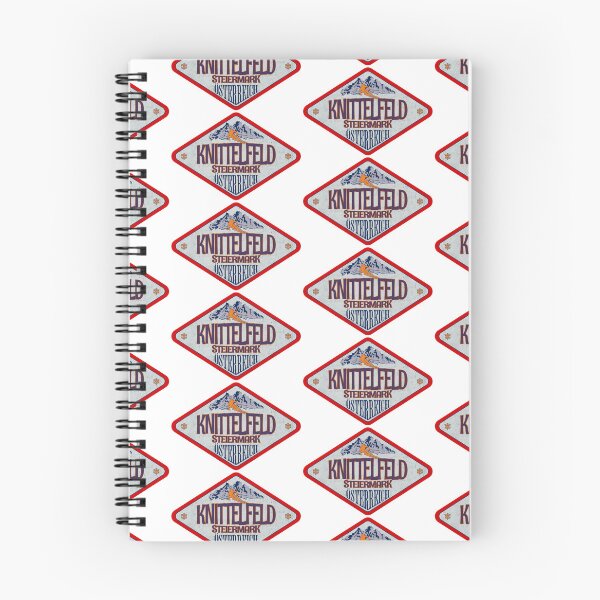 Item preview, Knittelfeld, Steiermark, Osterreich, Austria, Vintage skiing badge design designed and sold by Wanderful-roads.