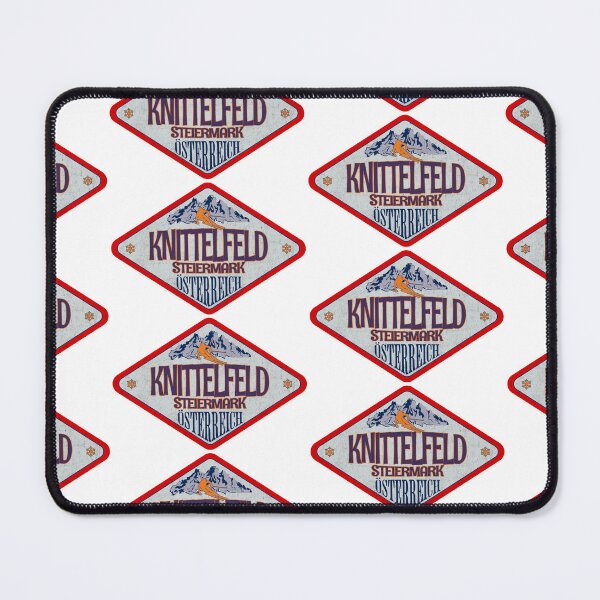 Item preview, Knittelfeld, Steiermark, Osterreich, Austria, Vintage skiing badge design designed and sold by Wanderful-roads.