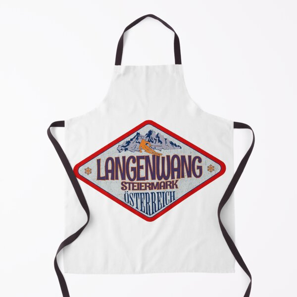 Item preview, Langenwang, Steiermark, Osterreich, Austria, Vintage skiing badge design designed and sold by Wanderful-roads.