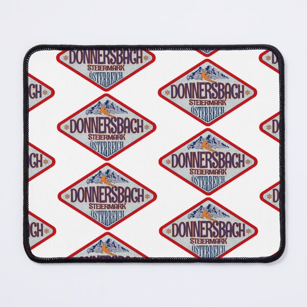 Item preview, Donnersbach, Steiermark, Osterreich, Austria, Vintage skiing badge design designed and sold by Wanderful-roads.