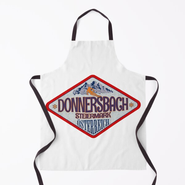 Item preview, Donnersbach, Steiermark, Osterreich, Austria, Vintage skiing badge design designed and sold by Wanderful-roads.
