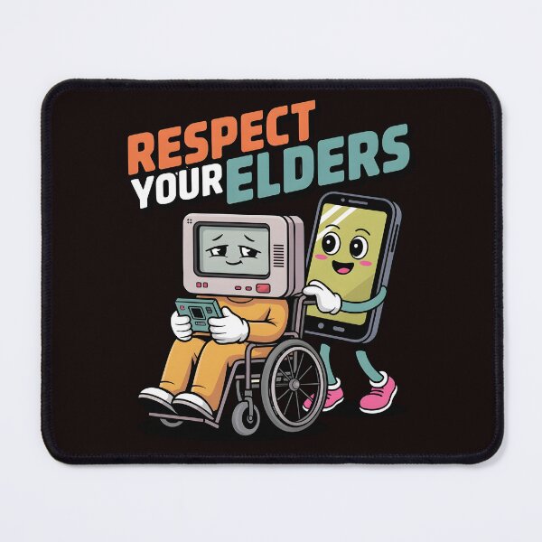 Item preview, Respect Your Elders Gaming Control Retro – Retro Gamer 80s 90s Style designed and sold by Redgiant87x.