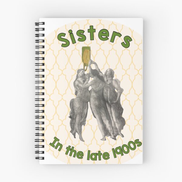 Item preview, Sisters in the late 1900s The Telephone Call Digital Collage designed and sold by Licorice Moon.