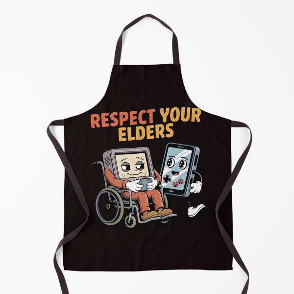 Item preview, Respect Your Elders Gaming Control Retro – Funny Retro Gaming Quote designed and sold by Redgiant87x.
