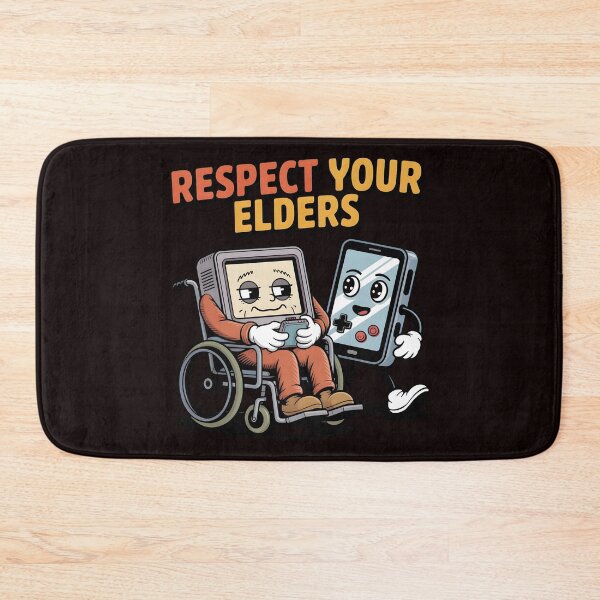 Item preview, Respect Your Elders Gaming Control Retro – Funny Retro Gaming Quote designed and sold by Redgiant87x.