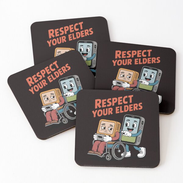 Item preview, Respect Your Elders Gaming Control Retro – Old School Gamer Design designed and sold by Redgiant87x.