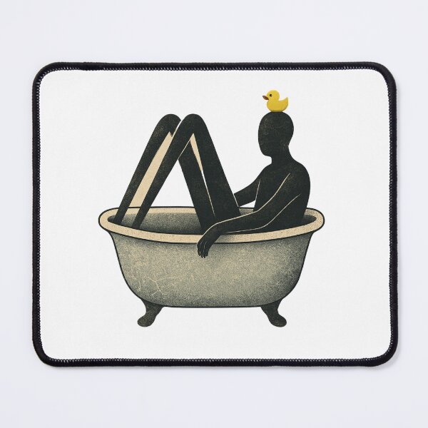 Item preview, Quiet Thoughts In Bathtub designed and sold by Zarqelion.