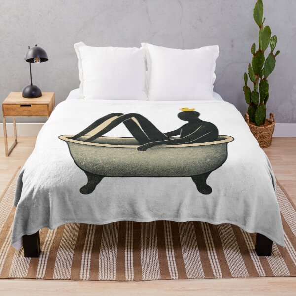 Item preview, Quiet Thoughts In Bathtub designed and sold by Zarqelion.
