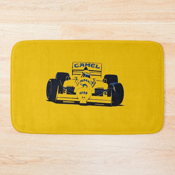 Item preview, Senna F1 – Camel Renault Era Illustration designed and sold by TheArtOfCar.