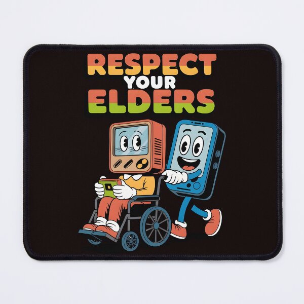Item preview, Respect Your Elders Gaming Control Retro – Vintage Gamer Humor designed and sold by Redgiant87x.