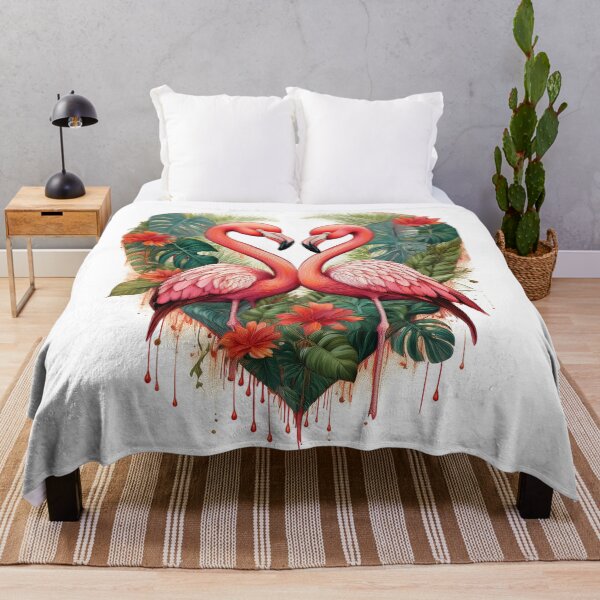 Item preview, Flamingo Paradise Art designed and sold by RockitBaby.
