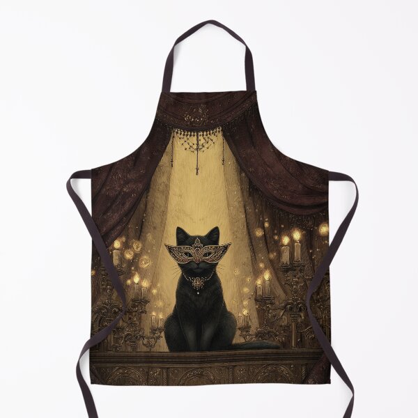 Item preview, Masked Cat in Golden Theatre designed and sold by Turocks.