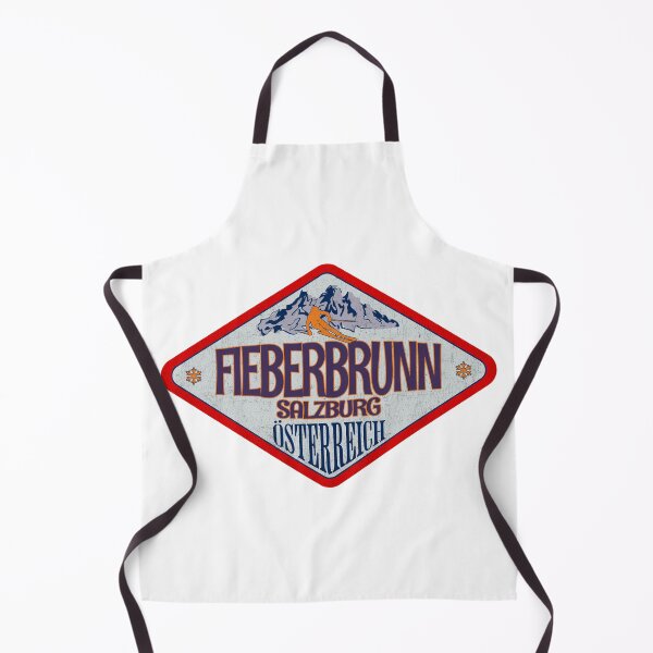 Item preview, Fieberbrunn, Salzburg, Osterreich, Austria, Vintage skiing badge design designed and sold by Wanderful-roads.