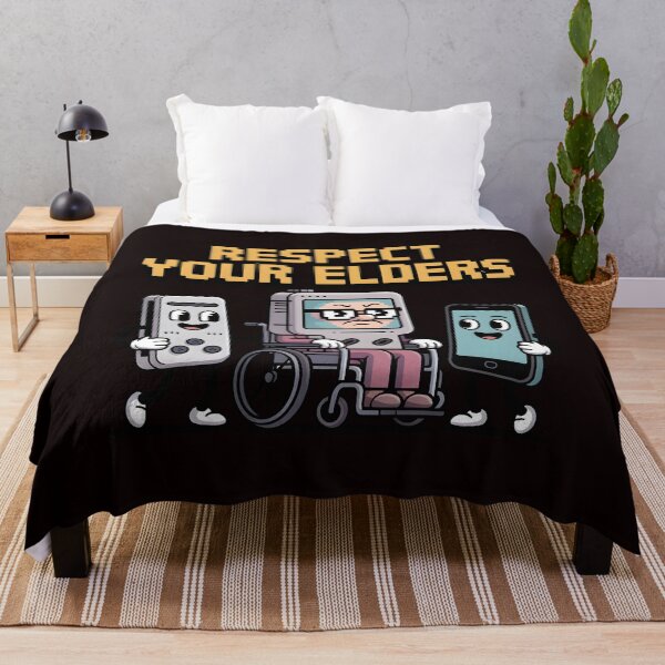 Item preview, Respect Your Elders Gaming Control Retro – 80s 90s Gaming Nostalgia designed and sold by Redgiant87x.
