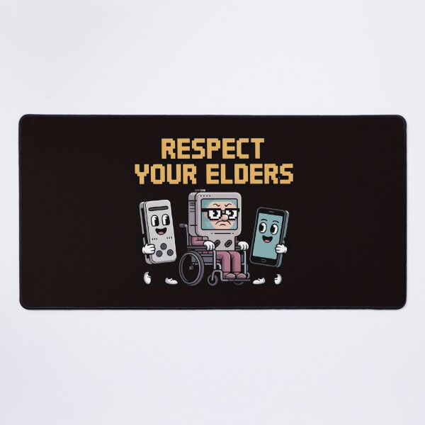 Item preview, Respect Your Elders Gaming Control Retro – 80s 90s Gaming Nostalgia designed and sold by Redgiant87x.