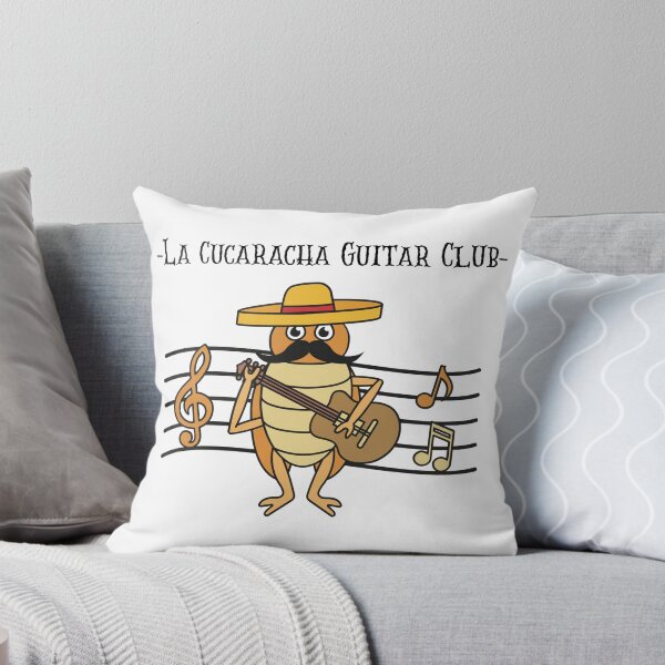 Item preview, La Cucaracha Guitar Club T-shirt designed and sold by BdawgsFactory.
