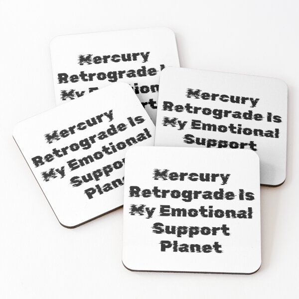 Item preview, Mercury Retrograde Is My Emotional Support Planet designed and sold by Ninjacatoff.