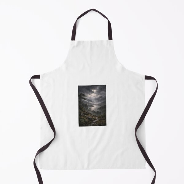 Item preview, Impresión artística de cielos melancólicos y niebla: paisaje brumoso dramático designed and sold by ZoviraDesigns.