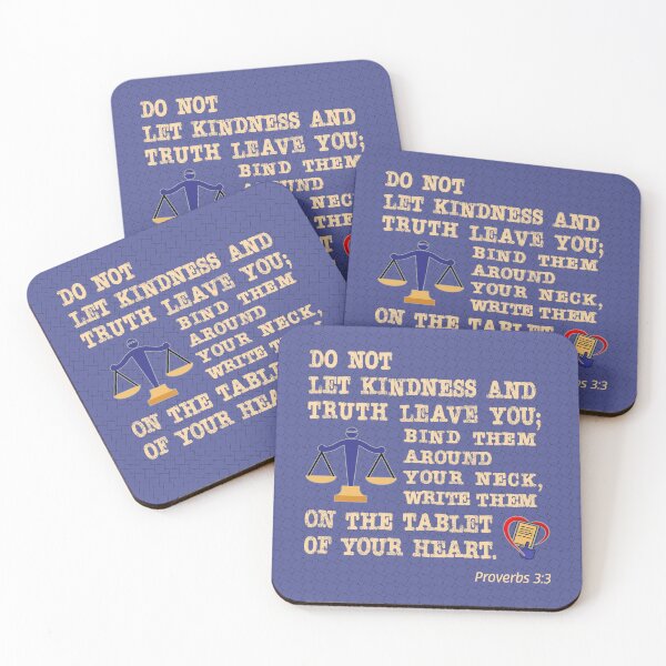 Item preview, Kindness and Truth. Proverbs 3.3. designed and sold by UltraQuirky.