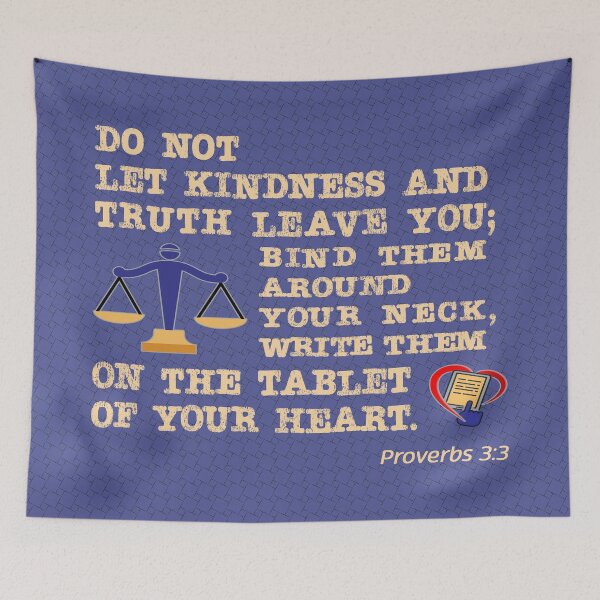 Item preview, Kindness and Truth. Proverbs 3.3. designed and sold by UltraQuirky.